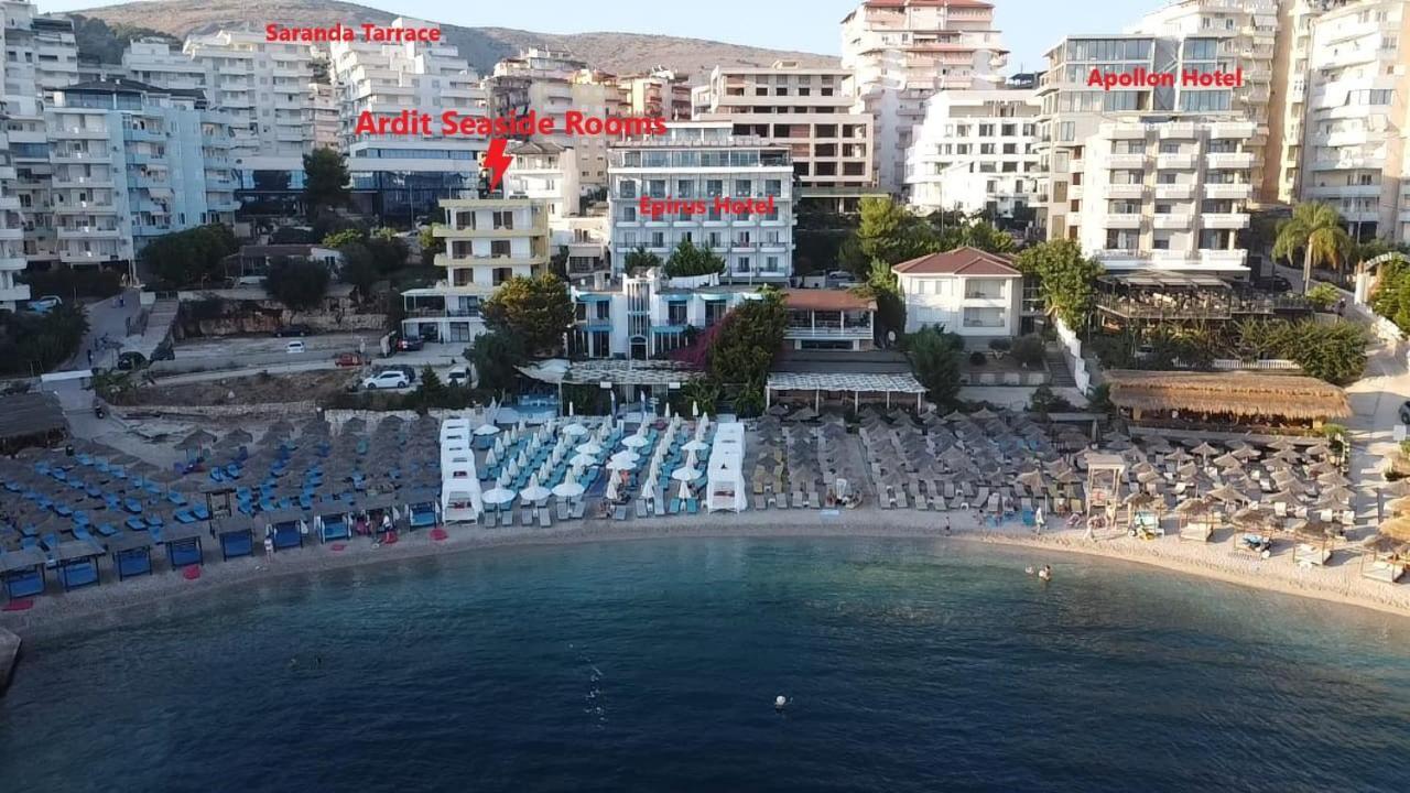 Ardit Seaside Rooms Sarande Luaran gambar