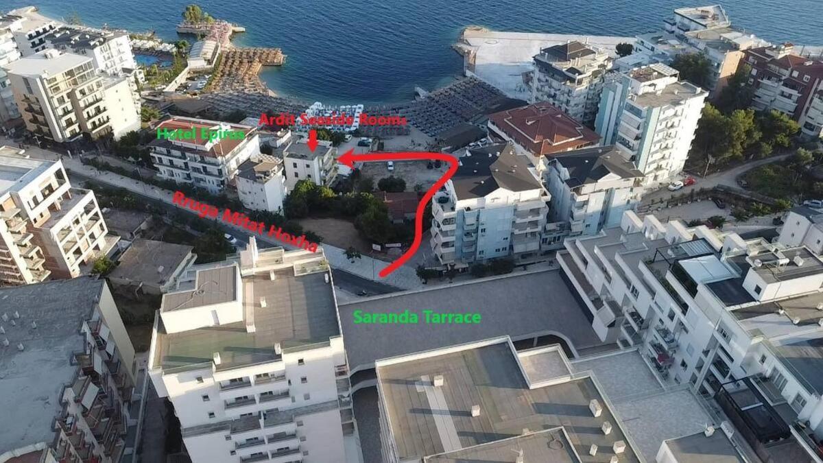 Ardit Seaside Rooms Sarande Luaran gambar